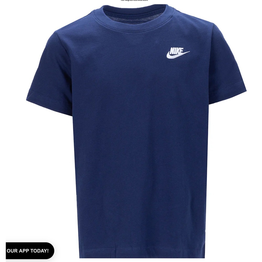 Nike Men's Sportswear Club‎ Tee T-Shirt XL Navy Blue AR4997-410 New